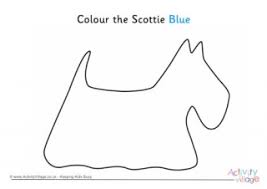 100% free dogs coloring pages. Scottie Dogs