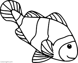 The kids will love these fun santa coloring pages. Clownfish Coloring Pages Coloringall