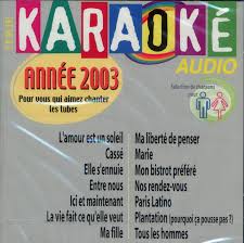 Elle figure sur l'album ailleurs land dont elle est extraite en single en mars 2003. Karaoke Karaok 2003 Amazon Com Music