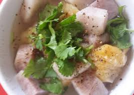 Be sure to grab a cut to go from the meat counter after dinner's over. Recipe Appetizing Quick Vegan Taro Soup