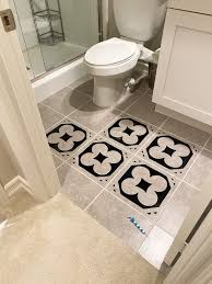 Find of inspiration with these best bathroom tile ideas, like modern remodel, vintage, rustic, traditional, grey color, black and white with cheap budget. Add Vinyl To Floor Tiles For A Cheap Upgrade 7 Tips Video Silhouette School
