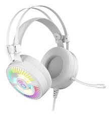  Auricular Gamer Bosllo FOXTROT G Blanco RGB USB (BS1009)