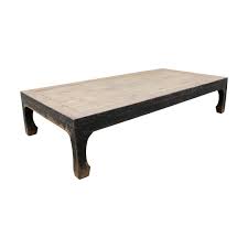 Extra Large Antique Coffee Table W Black Lacquer And Excellent Top About 35 50 Inch Wide Size Color Vary Overstock 31501208 It is also shown with twisted juniper this style wood coffee table is also referred to as a rustic coffee table.