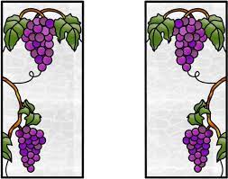 Maybe you would like to learn more about one of these? Cabinet Glass Grapes Vines And Leaves Stained Glass Mosaic Patterns Stained Glass Patterns Stained Glass Door