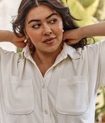 The Towel Terry Button-Down Shirt