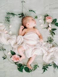 Each flower gift is specifically arranged by our london florist experts with freshest flowers available in the uk. Dreamy Floral Newborn Photos 100 Layer Cakelet Newborn Photos Baby Photos Baby Photoshoot