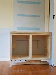 Remodelando La Casa Diy Decorative Toe Kick Built Ins Part 3 Diy Base Cabinets Decorative Toe Kick Basement Built Ins