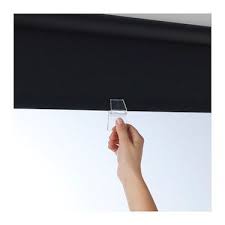 Ikea Tupplur Block Out Roller Blind The Blind Is Cordless For Increased Child Safety Sheerverticalbli Roller Blinds Bedroom Sliding Door Blinds Roller Blinds