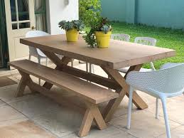My first piece of furniture built back in 2013 in my garage. Solid Oak Table Made For Client In Cape Town Vintage Etc Com