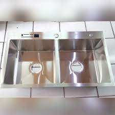 Jual Tempat Cuci Piring Sink 2 Lubang Stainless 304 Jakarta Pusat Mega Keramik Tokopedia