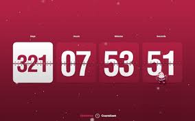 Retirement Countdown Calendar Screensaver In 2020 Countdown Calendar Calendar Widget Retirement Countdown