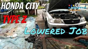 Maybe you would like to learn more about one of these? Proses Potong Spring Absorber Lowered Honda City Type Z Youtube
