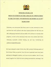 Welcome to the testo north america website, home of the world leader in the design, development, and manufacture of portable test and measurement instrumentation and solutions. Covid 19 Update From Kenya Moh Kenya Research And Training Center