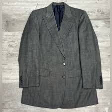 Edgar Pomeroy Grey Tic Weave Sport Coat 38L