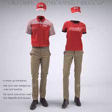 Download 42 Uniform Mockups Free Premium Photoshop Ai Downloads