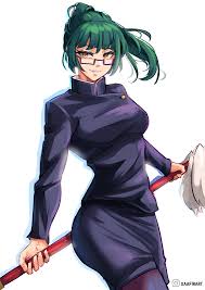 High quality jjk maki gifts and merchandise. Maki Zenin By Xaafir On Newgrounds