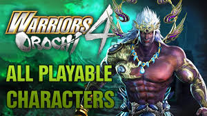 Warriors orochi is a beat 'em up video game for playstation 2 and xbox 360, developed by koei and omega force. Warriors Orochi 4 All Playable Characters ç„¡åŒorochi3 Youtube