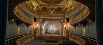 The Chateau De Versailles In Electro
