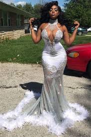 Clicloth Prom Promnight Bestnight Queen Promqueen Chicpromqueen Prom Girl Dresses Black Girl Prom Dresses See Through Prom Dress