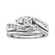 My Ring Fred Meyer Jewelers 1 1 2 Ct Tw Diamond Wedding Set Diamond Wedding Sets Diamond Wedding Rings Silver Engagement Rings