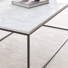 Square darian coffee table with storage. Streamline Coffee Table Marble West Elm United Kingdom