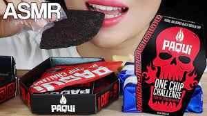 Do you dare take the #onechipchallenge to earn your place on paqui's wall of infamy? Asmr Paqui One Chip Challenge World S Hottest Carolina Reaper Pepper Eating Sounds Mukbang Youtube