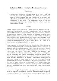 Introduction reflection is a process that enables nurses to explore and evaluate clinical situations and hence identify areas of improvement for future practice. Reflective Essay Family Law Studocu