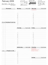 Free blank printable calendar in word, pdf & excel. Weekly Planner Template Free Printable Weekly Planner For Excel