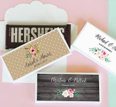 Wedding Candy Bar Wrapper Covers Floral Wedding Candy Bar Wrappers Candy Bar Wedding Candy Wedding Favors