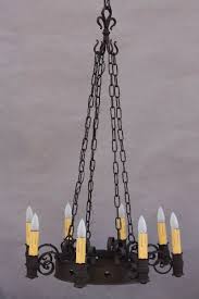 Shop the spanish chandeliers collection on chairish, home of the best vintage and used furniture, decor and art. Sold And Priced Individually Spanish Revival Iron Chandelier With Eight Lights C 1920 S 18 H X 24 W X 46 Tot Spanish Revival Chandelier Iron Chandeliers