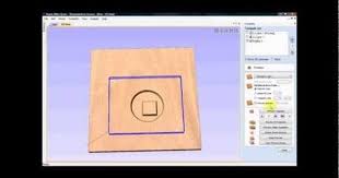 Vcarve Pro And Aspire Tutorial Create Simple Shapes And Toolpath Youtube Tutorial Simple Shapes Create