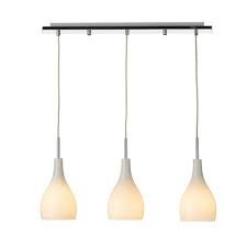 D032soh Sohos 3 Light Ceiling Pendant White Glass Ceiling Pendant Kitchen Island Lighting Pendant Ceiling Pendant Lights