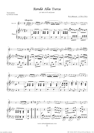 Mozart Rondo Alla Turca Sheet Music For Tuba In Eb And Piano In 2020 Sheet Music Tuba Music Virtual Sheet Music
