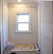 It can also bring a more open impression to a small place. Picture Frame Tile Trim Around A Shower Window Taking The Subway Tile That Is Add Window In Shower Small Bathroom With Shower Bathroom Renovations Sydney