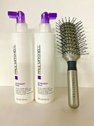 2 x Paul Mitchell Extra-Body Boost root lifter 8.5 oz & Sebastian Vent Brush