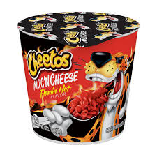 In a sea of despair, cheetos emerged to save the second half of the super bowl with an ad. Cheetos Mac N Cheese Flamin Hot Cup Cheetos