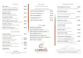 These deals can expire or change. Compass Arizona Grill Menu In Phoenix Arizona Usa