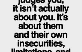 64 famous quotes about insecure people: Perfect Insecure People Are The Most Judgmental People Quotes At Repinned Net