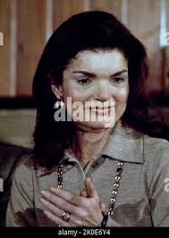 JACQUELINE Kennedy (1929-1994) à l'investiture de John F. Kennedy 20  Janvier 1961 Photo Stock