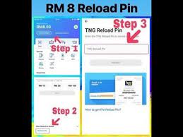 How much can i reload into my tng card? Cara Untuk Menebus Reload Pin Rm8 Percuma Touch N Go Tng Ewallet Youtube
