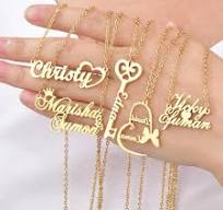 Unique Custom and Personalized Name Pendant Necklace – Boots ...