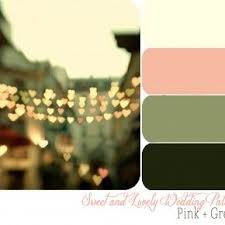 Sweet And Lovely Weddings With Pink And Army Green Color Palette Pink Green Wedding Colors Green Colour Palette