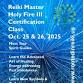 Reiki Master-Usui Holy Fire III Certification event image