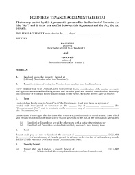 free rental agreement form alberta alberta fixed term residential lease contract legal tenancy agreement rental agreement templates being a landlord