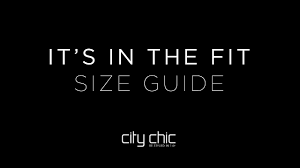 City Chic Size And Fit Guide