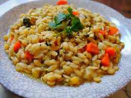 Risoni Is Something Different To Try If You Get Tired Of Pasta And Rice Risoni Recipes Vegetarian Vegan Recipes Vegetarian Recipes
