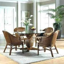 Rattan Bamboo Furniture Wicker Dining Set Wicker Dining Chairs Dining Room Furniture Sets