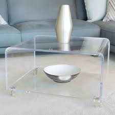 Acrylic coffee tables are elegant and safer than glass. Perspex Clear Acrylic Coffee Table With Wheels Buy Perspex Clear Acrylic Coffee Table With Wheels Transparent Clear Plastic Coffee Table Modern Coffee Table With Wheel Clear Acrylic Coffee Table Plexiglass Coffee Table Dinning