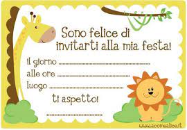 Biglietto D Invito Per Il Compleanno Inviti Compleanno Fai Da Te Bambini Inviti Compleanno Fai Da Te Inviti Di Compleanno
