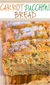 Zucchini Carrot Bread Recipe Super Moist Averie Cooks Recipe Carrot Zucchini Bread Recipes Carrot Bread Recipe